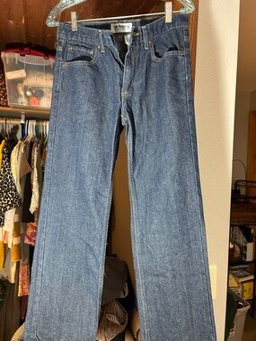 urban pipeline Dark Blue Straight-Leg Kids Jeans